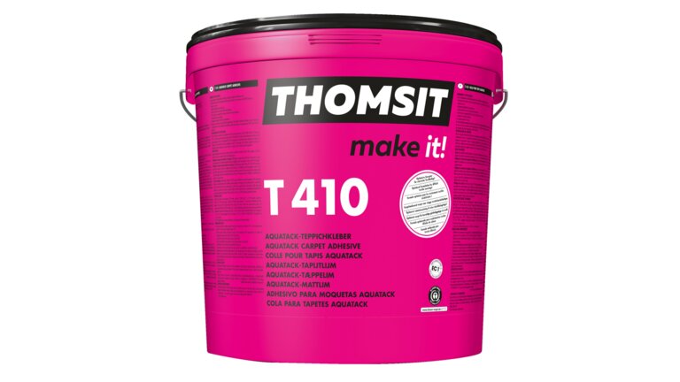 T 410 Aquatack, im pinken Eimer